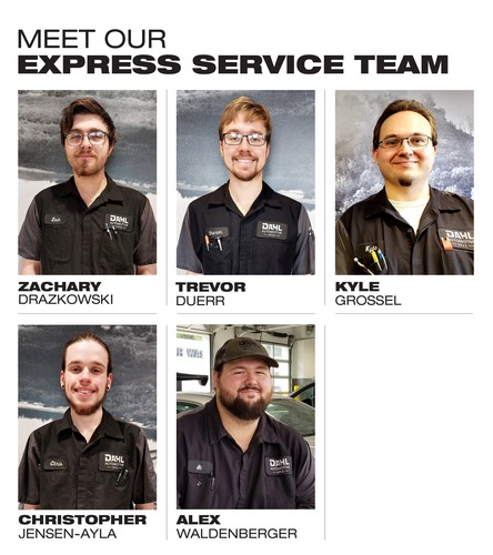 Dahls Meet our Service Team