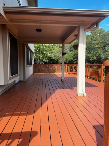 Deck Build & Stain