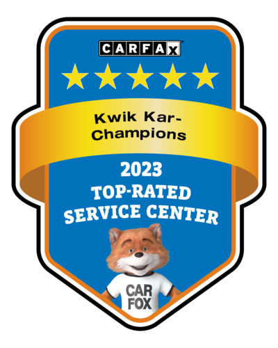 Kwik Kar Champions Car Fax Award 2023