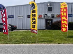 Outside the Shop