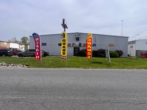 Outside the Shop