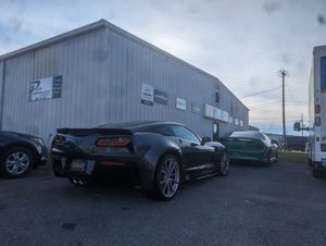 Outside the Shop