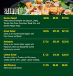 Salads - PizzaPapalis 