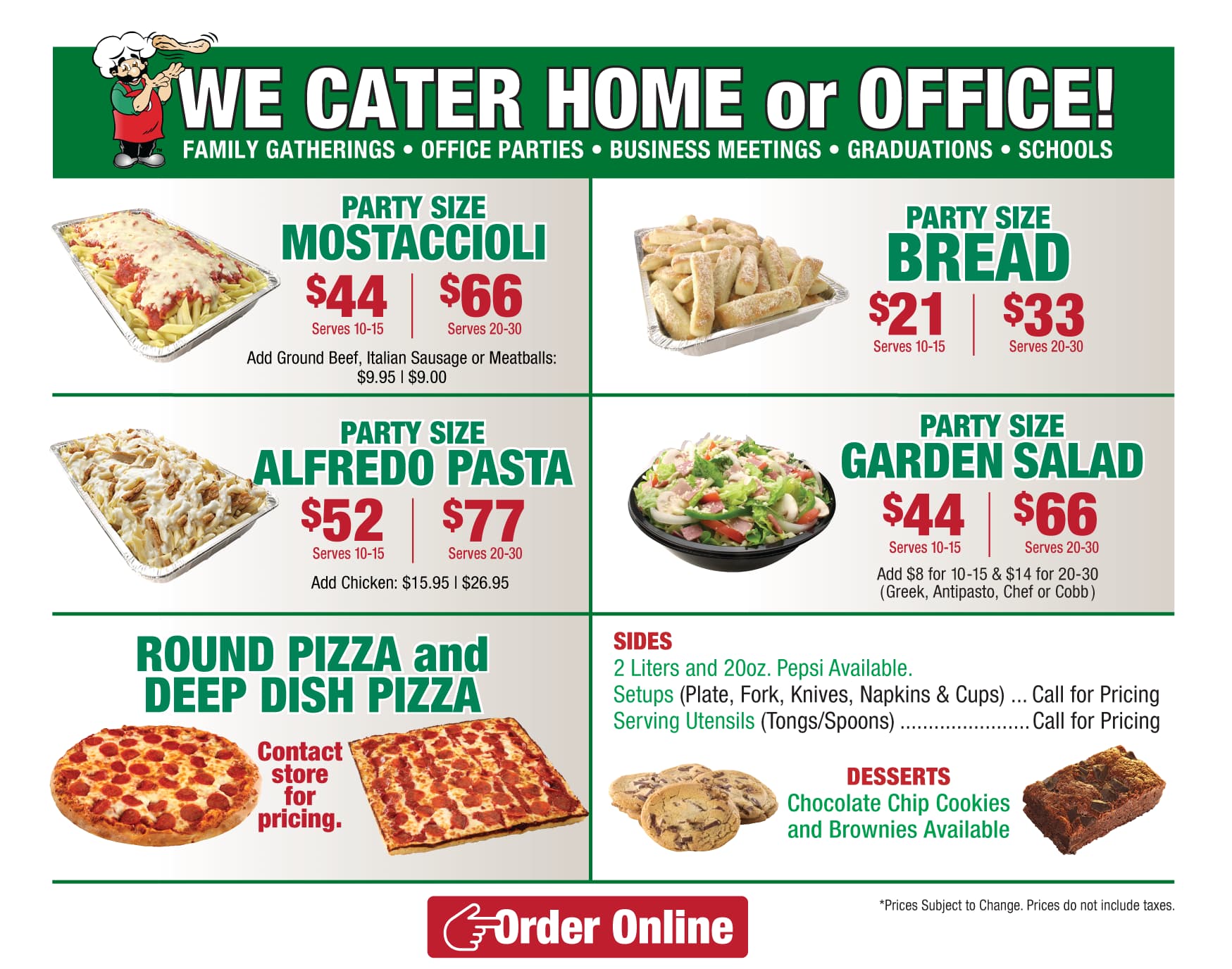 Menu Catering