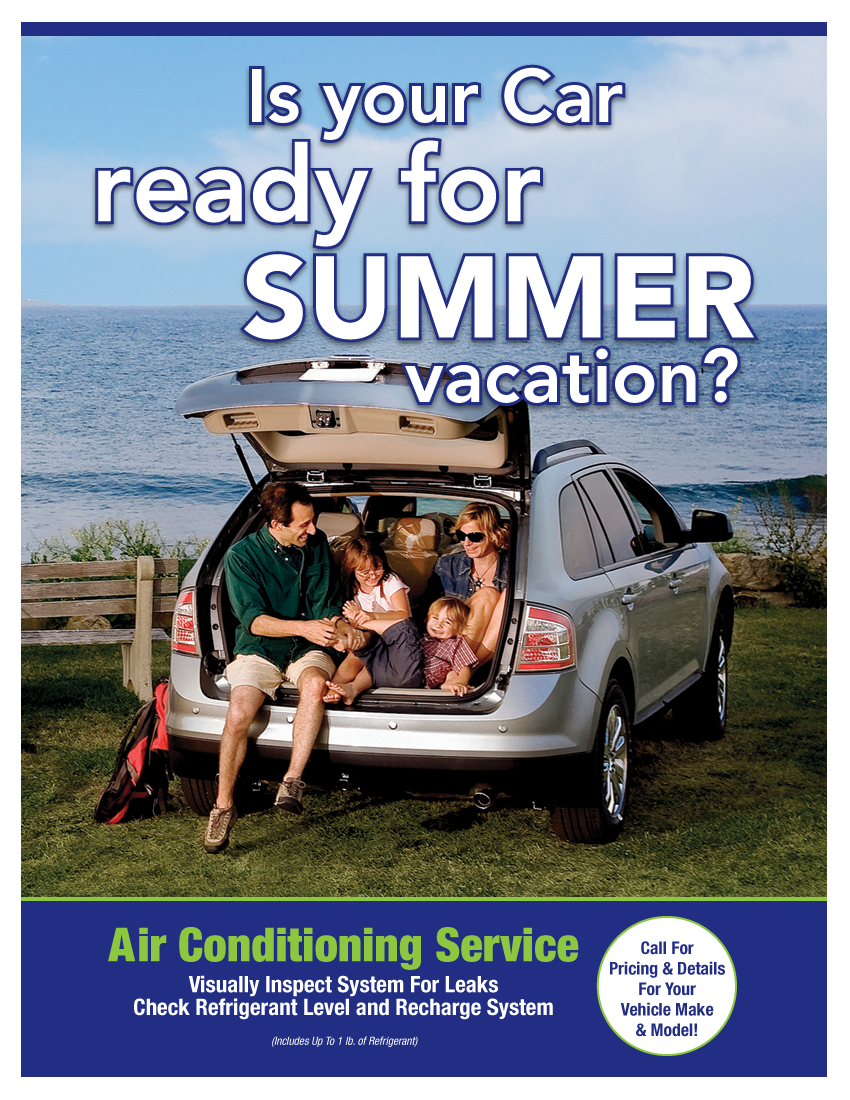 Air Conditioning Special (Call Shop For Details)
