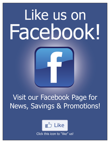 Like Us on Facebook
