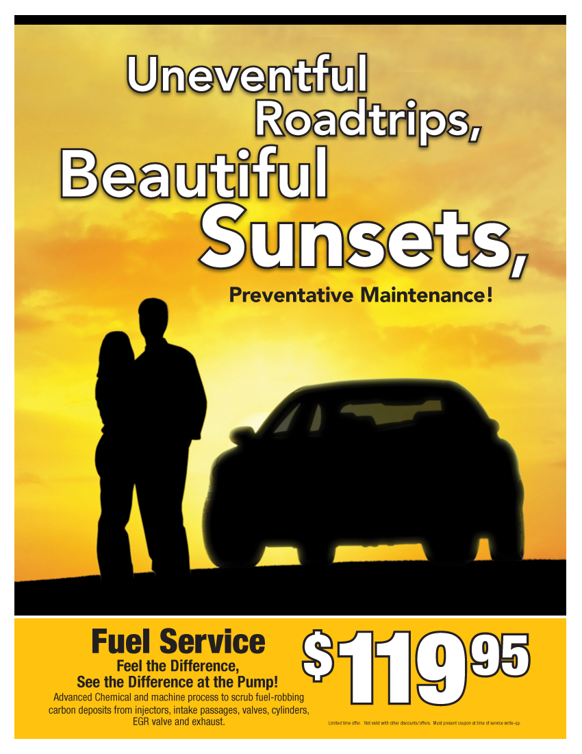 Fuel System Service $119