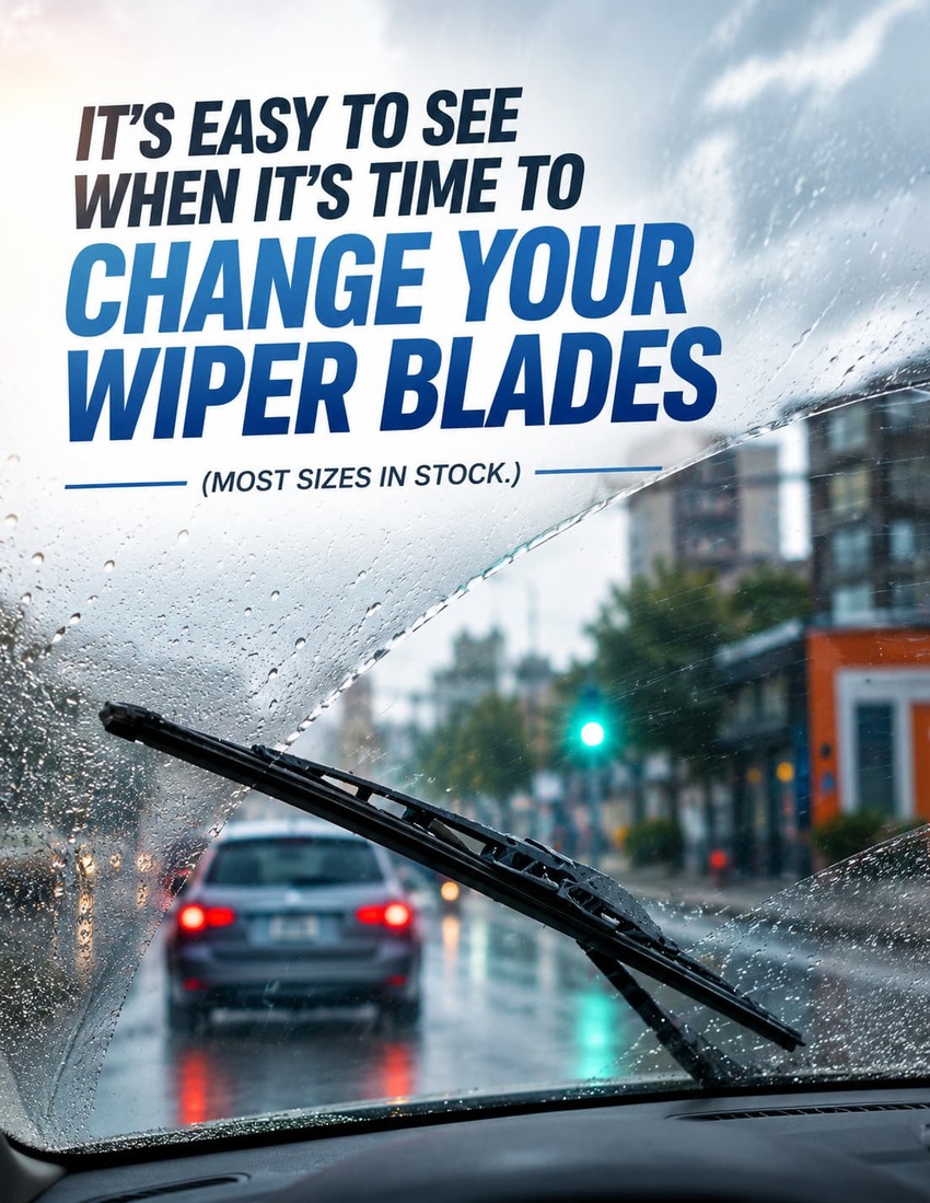 New Template - Time to Change Your Wiper Blades
