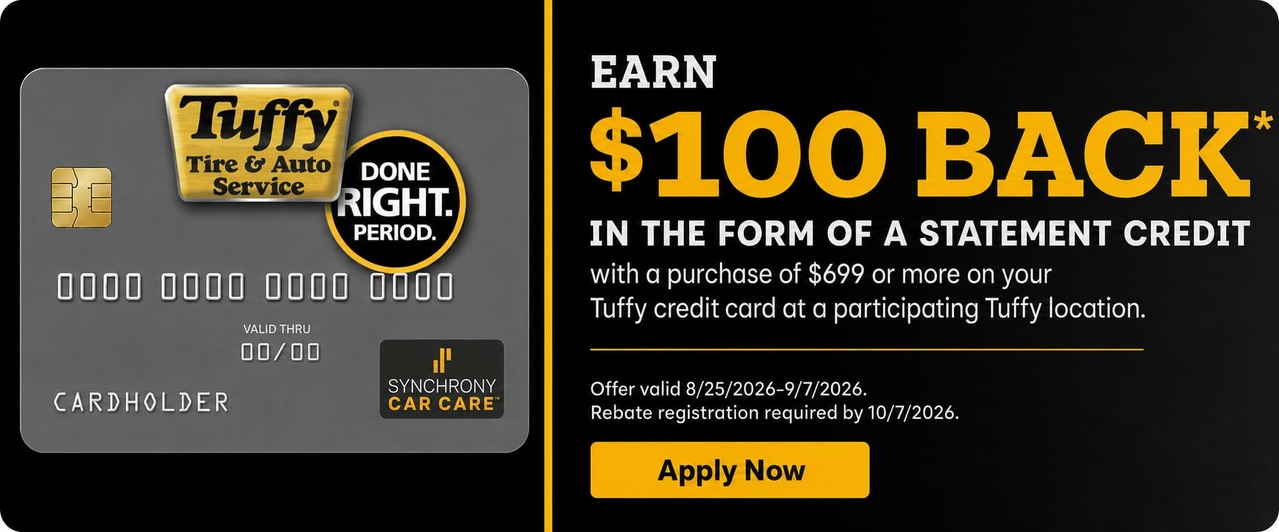 Tuffy Special Financing 