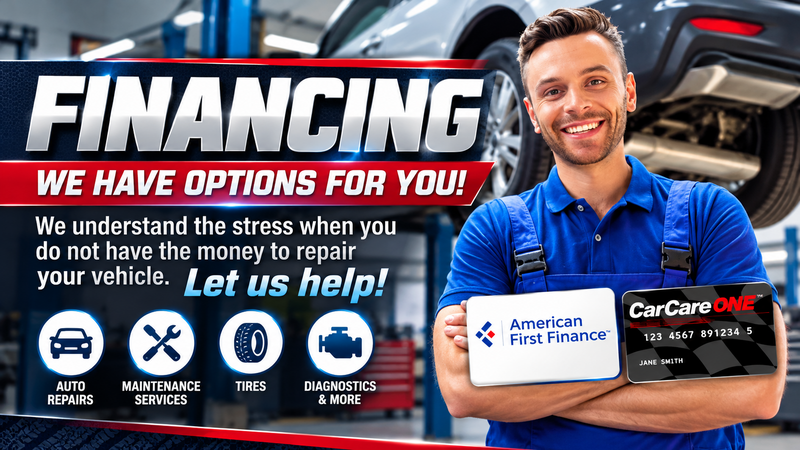 Financing Options (American First/CarCareONE)