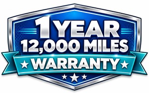 1 Year/12,000 Mile Warranty