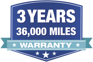 3 Year / 36K Mile Nationwide Warranty