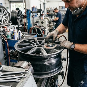 Tesla Wheel Repair