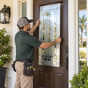 Glass Door Retrofitting