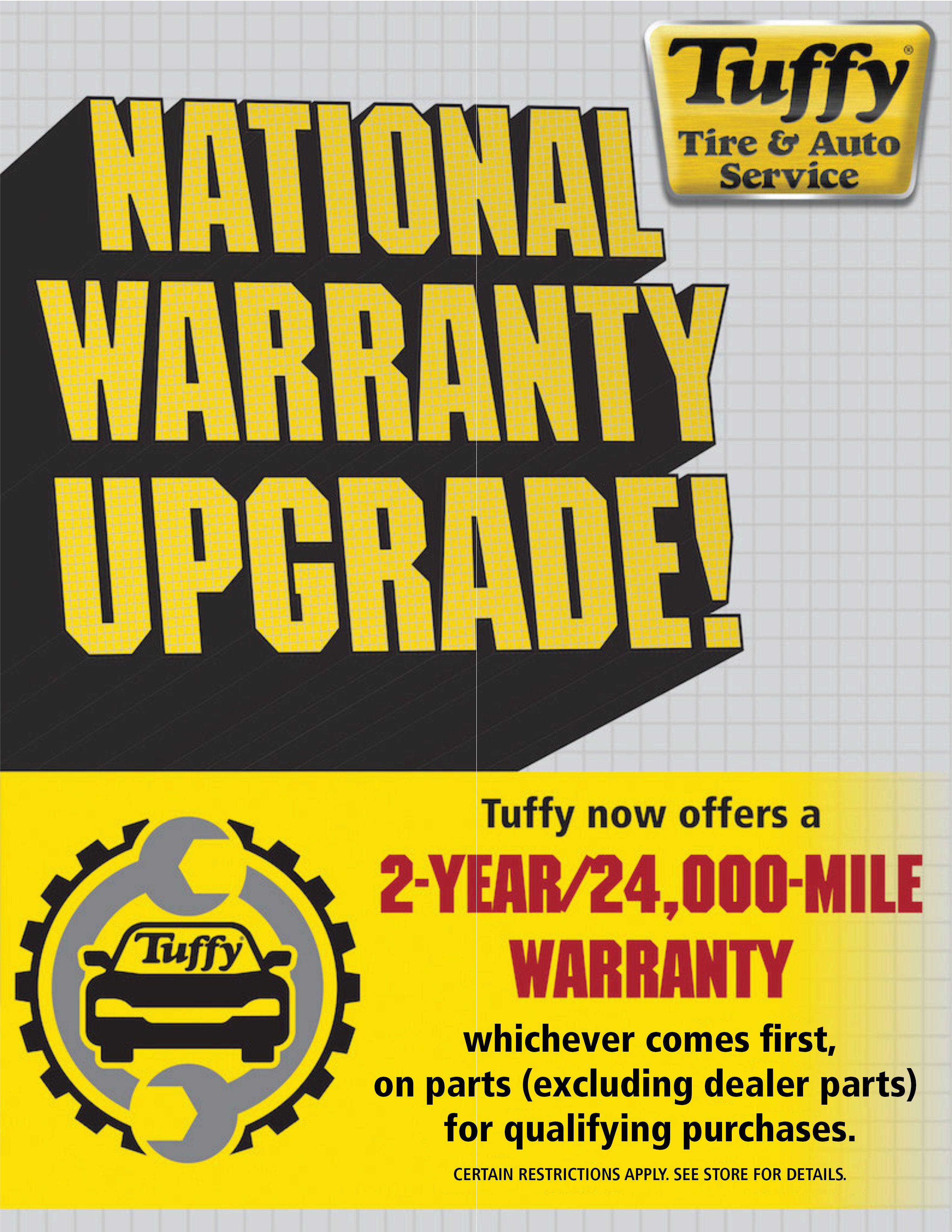 2 Year/24,000 Mile Warranty